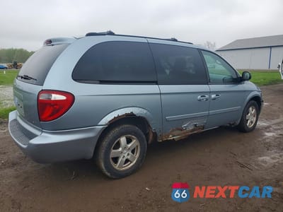 Trzecie zdjęcie samochodu z tyłu: 2006 DODGE GRAND CARAVAN SXT VIN:2D4GP44L36R600454 - miniatura
