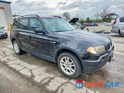 Czwarte zdjęcie samochodu z boku: 2004 BMW X3 2.5I VIN:WBXPA73414WB26315 - miniatura