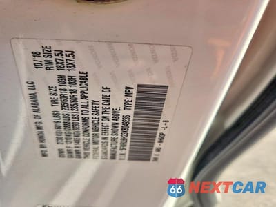 Zdjęcie 13 z 13 samochodu: 2019 HONDA ODYSSEY LX VIN:5FNRL6H23KB049236 - miniatura