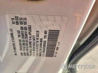 Zdjęcie 13 z 13 samochodu: 2019 HONDA ODYSSEY LX VIN:5FNRL6H23KB049236 - miniatura