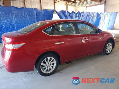 Trzecie zdjęcie samochodu z tyłu: 2013 NISSAN SENTRA S VIN:3N1AB7AP0DL668461 - miniatura
