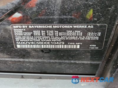 Zdjęcie 13 z 13 samochodu: 2013 BMW X5 XDRIVE35I VIN:5UXZV4C58D0E10429 - miniatura