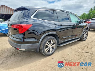 Trzecie zdjęcie samochodu z tyłu: 2017 HONDA PILOT EXL VIN:5FNYF5H57HB031192 - miniatura