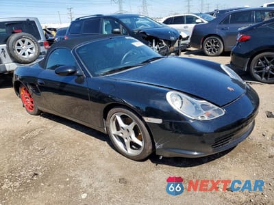 Czwarte zdjęcie samochodu z boku: 2004 PORSCHE BOXSTER VIN:WP0CA29894U620536 - miniatura