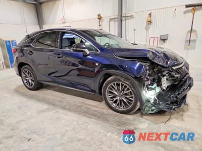 Czwarte zdjęcie samochodu z boku: 2019 LEXUS RX 350 F SPORT VIN:2T2BZMCA1KC175548 - miniatura