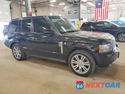 Czwarte zdjęcie samochodu z boku: 2011 LAND ROVER RANGE ROVER HSE LUXURY VIN:SALMF1D48BA347889 - miniatura