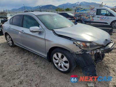 Czwarte zdjęcie samochodu z boku: 2013 HONDA ACCORD EXL VIN:1HGCR2F87DA149079 - miniatura