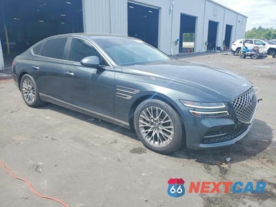 Czwarte zdjęcie samochodu z boku: 2022 GENESIS G80 2.5T VIN:KMTGB4SC5NU093526 - miniatura