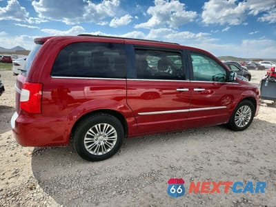 Trzecie zdjęcie samochodu z tyłu: 2013 CHRYSLER TOWN & COUNTRY TOURING L VIN:2C4RC1CG3DR616218 - miniatura
