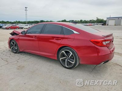 Drugie zdjęcie samochodu z przodu: 2021 HONDA ACCORD SPORT VIN:1HGCV1F39MA082396 - miniatura
