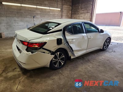 Trzecie zdjęcie samochodu z tyłu: 2022 NISSAN SENTRA SV VIN:3N1AB8CV0NY302523 - miniatura