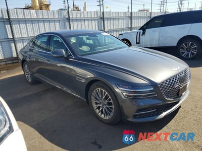 Czwarte zdjęcie samochodu z boku: 2021 GENESIS G80 2.5T VIN:KMTGB4SC4MU049158 - miniatura