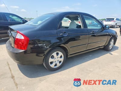 Trzecie zdjęcie samochodu z tyłu: 2005 KIA SPECTRA LX VIN:KNAFE121755150976 - miniatura