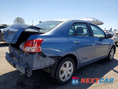 Trzecie zdjęcie samochodu z tyłu: 2008 TOYOTA YARIS BASE VIN:JTDBT923081221261 - miniatura
