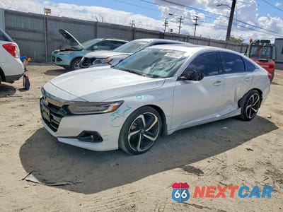 2021 HONDA ACCORD SPORT 1HGCV2F35MA016112 - główne zdjęcie licytacji z USA - miniatura