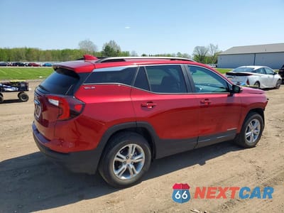 Trzecie zdjęcie samochodu z tyłu: 2023 GMC TERRAIN SLE VIN:3GKALTEG6PL177026 - miniatura