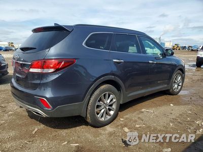 Trzecie zdjęcie samochodu z tyłu: 2018 HYUNDAI SANTA FE VIN:KM8SM4HF5JU259764 - miniatura