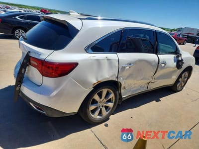 Trzecie zdjęcie samochodu z tyłu: 2016 ACURA MDX ADVANCE VIN:5FRYD3H98GB007817 - miniatura