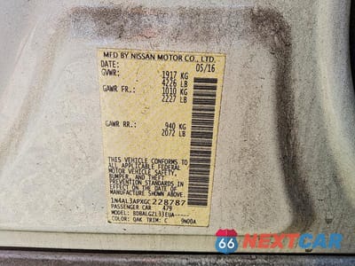 Zdjęcie 12 z 12 samochodu: 2016 NISSAN ALTIMA 2.5 S VIN:1N4AL3APXGC228787 - miniatura