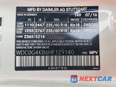 Zdjęcie 13 z 13 samochodu: 2017 MERCEDES-BENZ GLC 300 4MATIC VIN:WDC0G4KB6HF129140 - miniatura