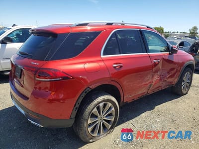Trzecie zdjęcie samochodu z tyłu: 2020 MERCEDES-BENZ GLE 350 4MATIC VIN:4JGFB4KB1LA119664 - miniatura