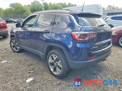 Drugie zdjęcie samochodu z przodu: 2020 JEEP COMPASS LIMITED VIN:3C4NJDCB5LT161202 - miniatura