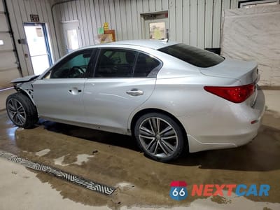 Drugie zdjęcie samochodu z przodu: 2015 INFINITI Q50 PREMIUM VIN:JN1BV7AR5FM402911 - miniatura