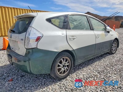 Trzecie zdjęcie samochodu z tyłu: 2014 TOYOTA PRIUS V TWO VIN:JTDZN3EU7E3362127 - miniatura