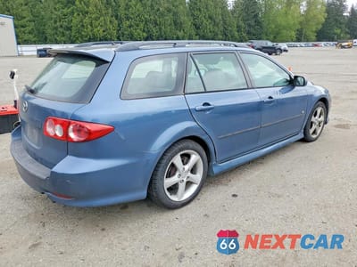 Trzecie zdjęcie samochodu z tyłu: 2005 MAZDA 6 S VIN:1YVHP82D155M00571 - miniatura