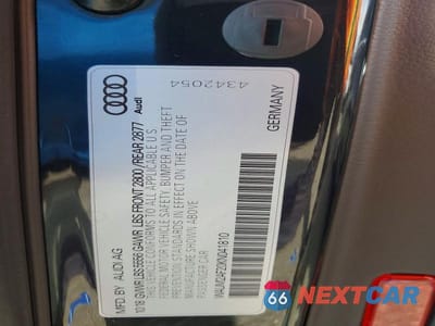 Zdjęcie 12 z 12 samochodu: 2019 AUDI A6 PRESTIGE VIN:WAUM2AF20KN041810 - miniatura
