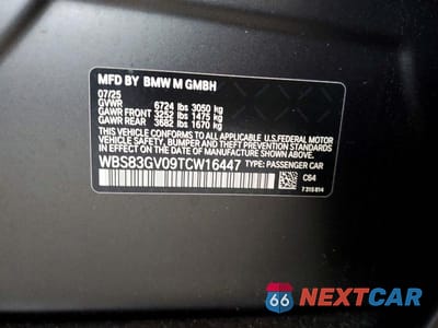 Zdjęcie 13 z 13 samochodu: 2026 BMW M5 TOURING VIN:WBS83GV09TCW16447 - miniatura