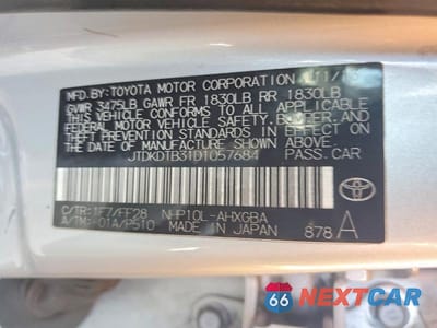 Zdjęcie 13 z 13 samochodu: 2013 TOYOTA PRIUS C THREE VIN:JTDKDTB31D1057684 - miniatura