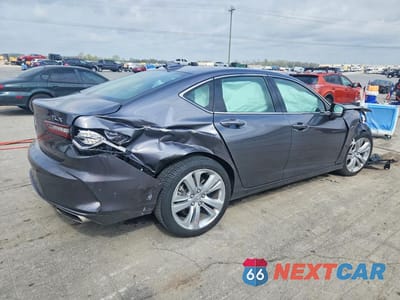 Trzecie zdjęcie samochodu z tyłu: 2023 ACURA TLX TECHNOLOGY VIN:19UUB5F4XPA000869 - miniatura