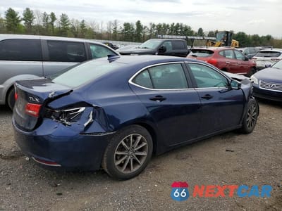 Trzecie zdjęcie samochodu z tyłu: 2020 ACURA TLX VIN:19UUB1F30LA016184 - miniatura