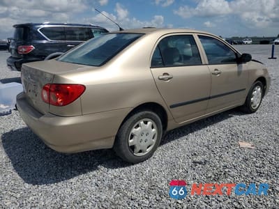 Trzecie zdjęcie samochodu z tyłu: 2008 TOYOTA COROLLA CE VIN:1NXBR32E78Z956021 - miniatura