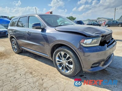 Czwarte zdjęcie samochodu z boku: 2019 DODGE DURANGO GT VIN:1C4RDJDG1KC557512 - miniatura