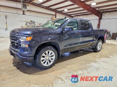 2022 CHEVROLET SILVERADO K1500 CUSTOM 1GCPDBEK5NZ524949 - główne zdjęcie licytacji z USA - miniatura