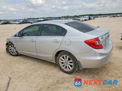 Drugie zdjęcie samochodu z przodu: 2012 HONDA CIVIC EXL VIN:2HGFB2F91CH538455 - miniatura