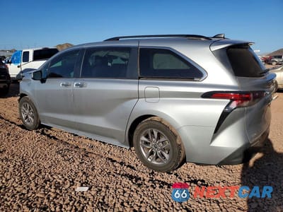 Drugie zdjęcie samochodu z przodu: 2022 TOYOTA SIENNA XLE VIN:5TDJSKFC9NS044854 - miniatura
