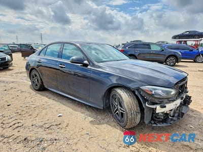 Czwarte zdjęcie samochodu z boku: 2023 MERCEDES-BENZ C 300 VIN:W1KAF4GBXPR079917 - miniatura