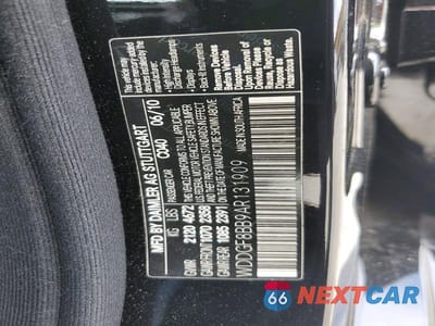 Zdjęcie 12 z 12 samochodu: 2010 MERCEDES-BENZ C 300 4MATIC VIN:WDDGF8BB9AR131909 - miniatura