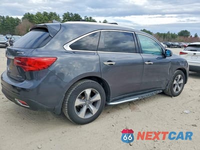 Trzecie zdjęcie samochodu z tyłu: 2016 ACURA MDX VIN:5FRYD4H24GB013994 - miniatura