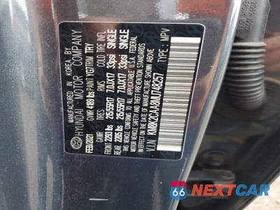 Zdjęcie 13 z 13 samochodu: 2021 HYUNDAI KONA SEL VIN:KM8K2CAA8MU748257 - miniatura
