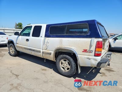Drugie zdjęcie samochodu z przodu: 1999 CHEVROLET SILVERADO K1500 VIN:1GCEK19T9XZ122249 - miniatura