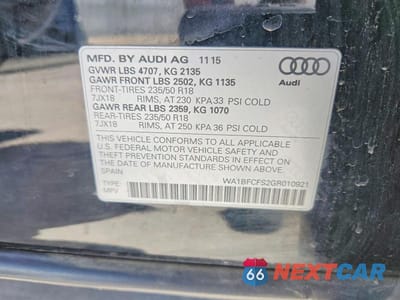 Zdjęcie 13 z 13 samochodu: 2016 AUDI Q3 PREMIUM PLUS VIN:WA1BFCFS2GR010921 - miniatura