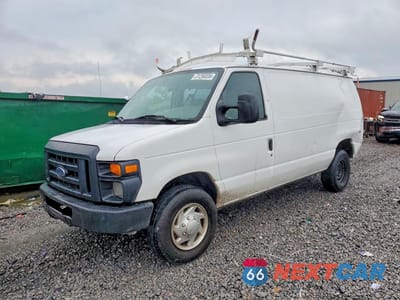 2008 FORD ECONOLINE E250 VAN 1FTNE24W28DB27225 - główne zdjęcie licytacji z USA - miniatura