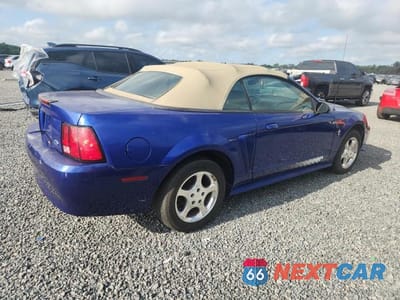 Trzecie zdjęcie samochodu z tyłu: 2003 FORD MUSTANG VIN:1FAFP44443F348529 - miniatura