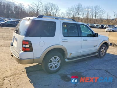 Trzecie zdjęcie samochodu z tyłu: 2007 FORD EXPLORER EDDIE BAUER VIN:1FMEU74E87UA37837 - miniatura