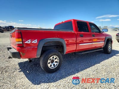 Trzecie zdjęcie samochodu z tyłu: 2003 GMC SIERRA K1500 HEAVY DUTY VIN:1GTGK13U83F148301 - miniatura