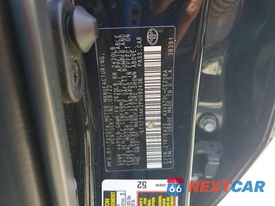 Zdjęcie 12 z 12 samochodu: 2023 TOYOTA CAMRY SE VIN:4T1T11AK2PU092436 - miniatura